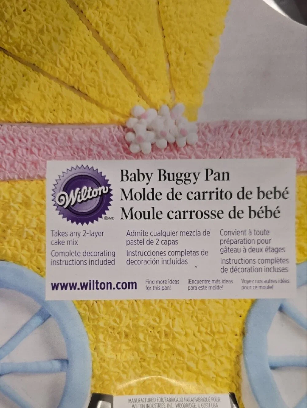 *VINTAGE/RETIRED* NEW Wilton Baby Buggy Cake Pan